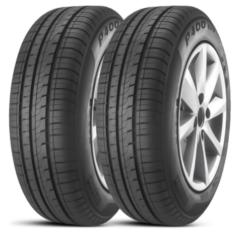 Kit 2 Pneu Aro 14 175/65R14 Pirelli 82H tl P400 Evo