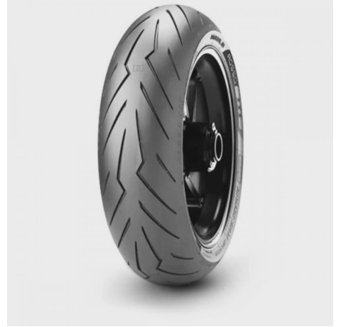 Pneu Traseiro Para Moto Pirelli Aro 14 100/90-14M/C 57P Diablo Rosso Scooter