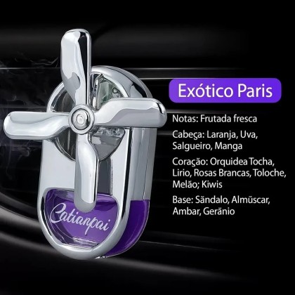 Mini Ventilador De Metal Com Difusor De Perfume Para Carro Roxo Mini Ventilador De Metal Com Difusor De Perfume Para Carro Roxo