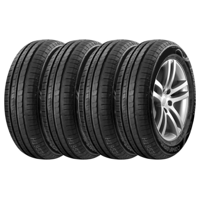 Jogo 4 pneus lanvigator aro 14 comfort ii 175/75R14 86T